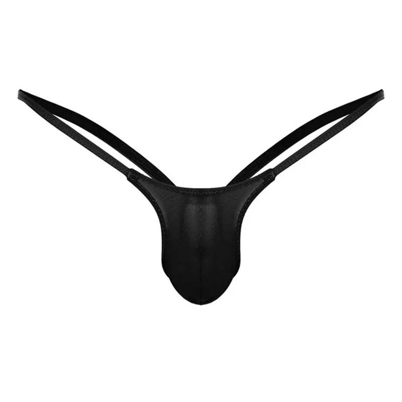 Ultra-thin Gay Men Thong G-string Seamless Men Jockstrap Micro T-back Underwear Male String Bikini Swimwear Pouch Underpant A50 — image 16