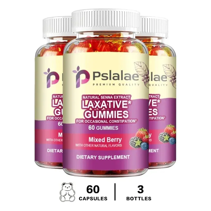 Laxative Gummies - Supports Intestinal Health Boosts Metabolism Relieves Constipation Bowel Cleansing and Detoxification — image 10