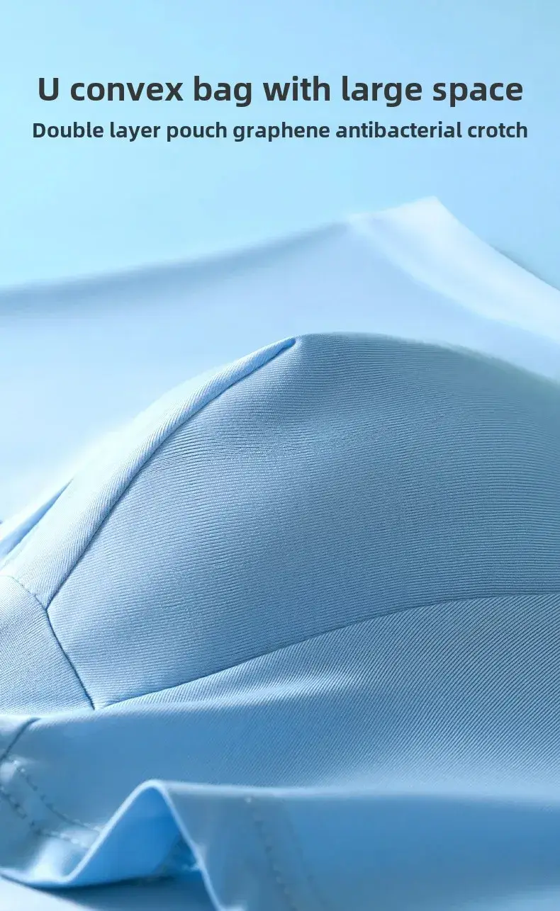 Men's Ice Silk Boxer Shorts 4/8-Pack Breathable Cooling Underwear Soft Summer Underpants Stretch Comfort L-6XL Sexy Design