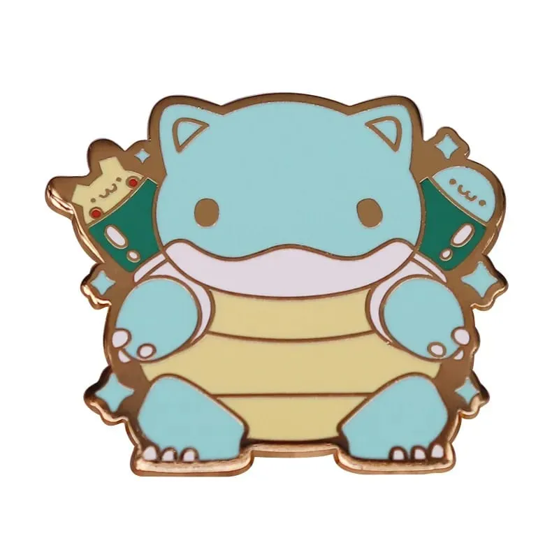 Pokemon Enamel Pin Gengar And Pikachu Lapel Pins for Backpacks Bread Badges Medal Brooch for Clothes Jewelry Gifts for Friends — image 6