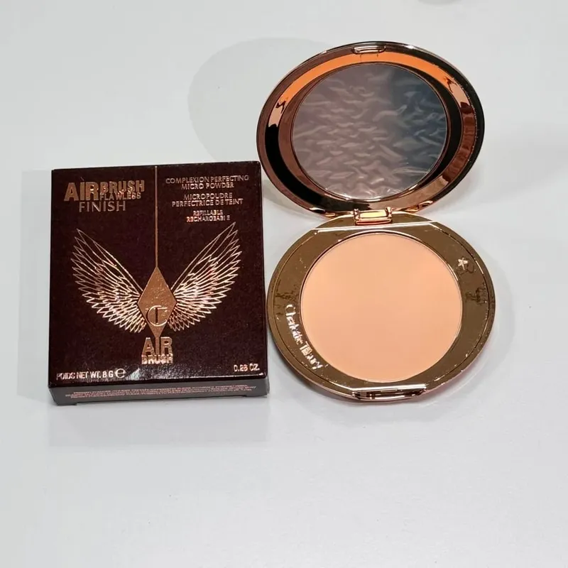Charlotte Tilbury Liquid Foundation Cushion Foundation Setting Spray Pressed Powder Concealer Natural Hydrating Flawless Makeup