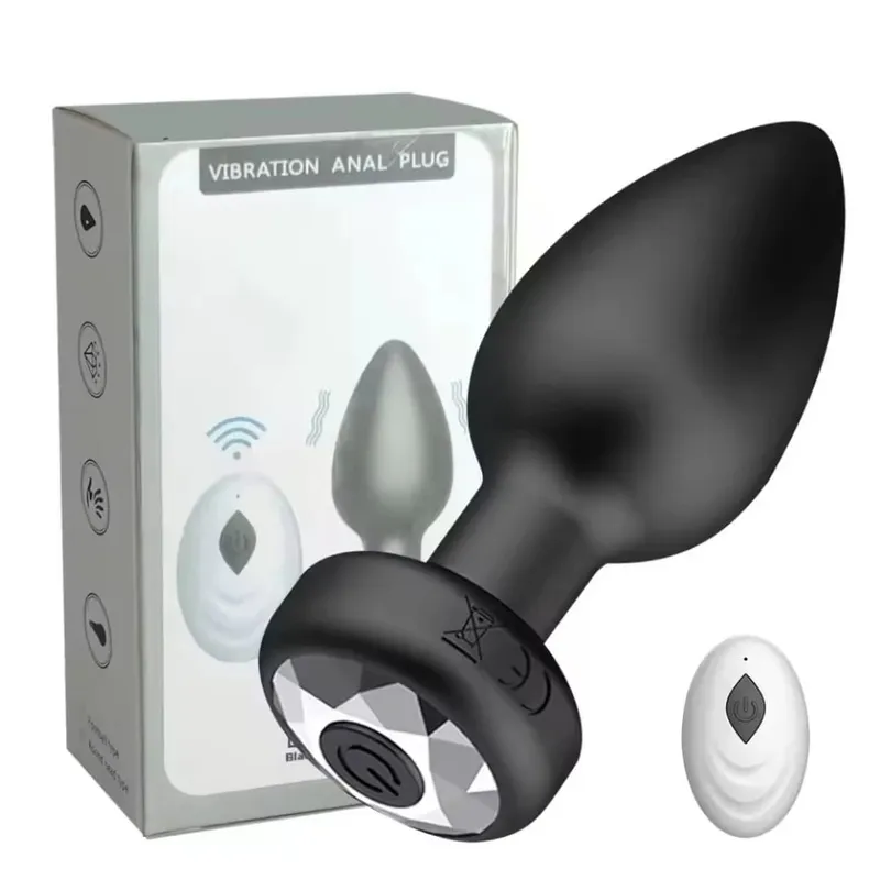 Anal Plug Vibrator for Men Women Butt Plug Men Prostate Massager Female Buttplug Remote Control Adult Sex Toys for Women Men Gay — image 7
