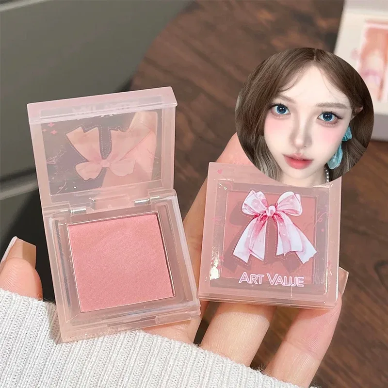 ART VALUE Makeup Sets Include 4Pcs Velvet Matte Lip Mud 1 Pc Blush Palette And 1 Necklace Gift Cosmetics Kits Lasting Lipgloss