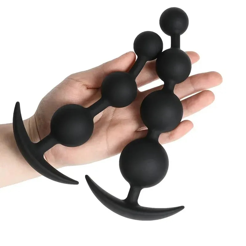 Bdsm Silicone Big Anal Plug Anal Beads Anus Masturbation Butt Plugs Erotic Flirt Sex Toys Prostate Massage for Couple Men Women — image 5