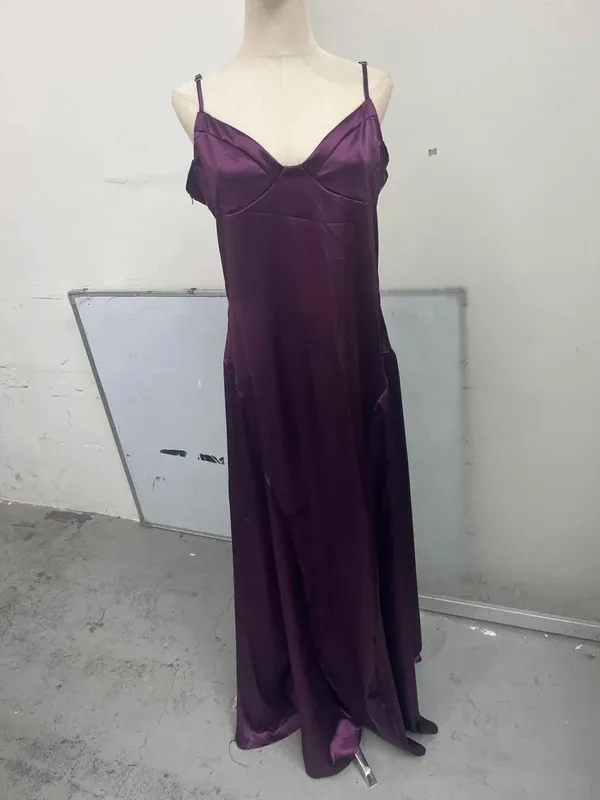 女性イエローローカット背中の開いたハイウエストドレスレースアップノースリーブウエストニッパースパゲッティストラップ Vestidos パーティークラブ女性ローブ — image 10