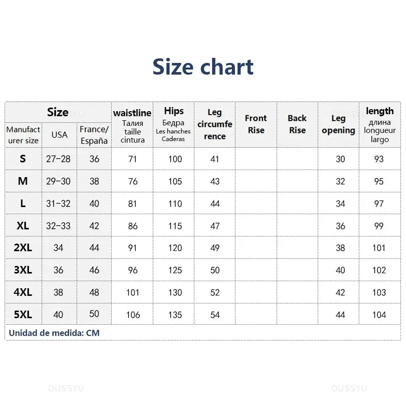 High Quality Fully Elastic Waist Men's Jeans Cotton Soft Drawstring Straight Pants Korea Casual Trousers Male Plus Size S-5XL — image 4