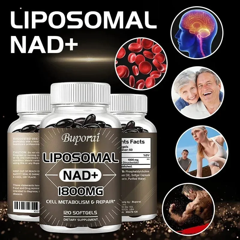 Liposomal NAD Supplement - Support Cellular Health Stamina & Healthy Aging