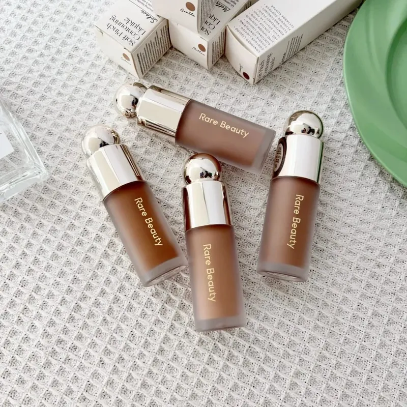 Rare Beauty Light Silky Touch Innovative Highlighter Water-resistant Long Lasting Lip Gloss Liquid Contour Makeup Cosmetics Gift — image 4
