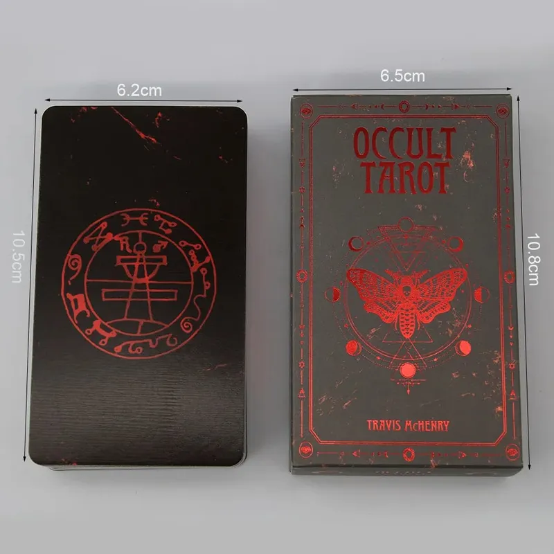 Nightmare Occult Tarot Cards Set Deck Oracle Card Family Party Playing Cards Board Solomonic Ancient Magickal Grimoires — image 6