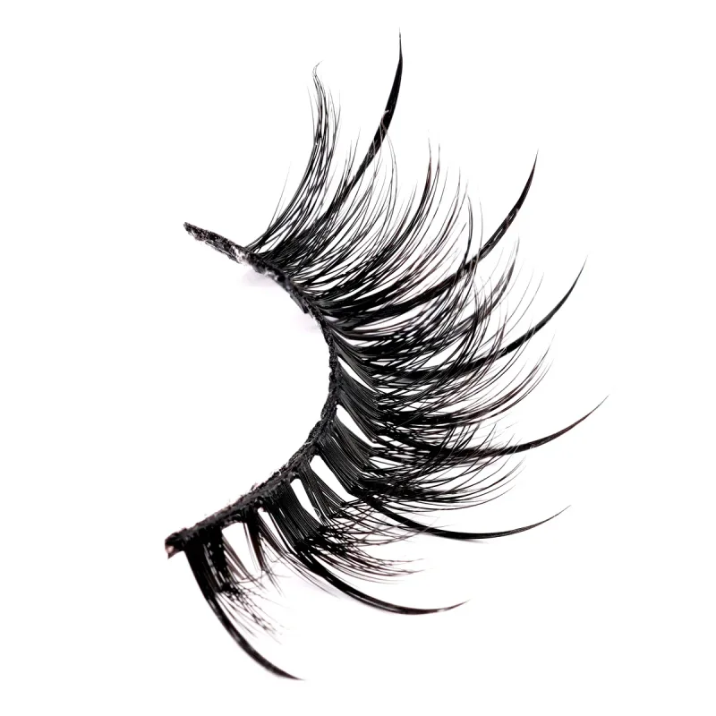 Wet Lash Spikes Volume Fluffy Full Strip Lashes Makeup Accessories Faux Mink Eye Lashes Vendor Wet Manga Lashes False Eyelashes — image 6