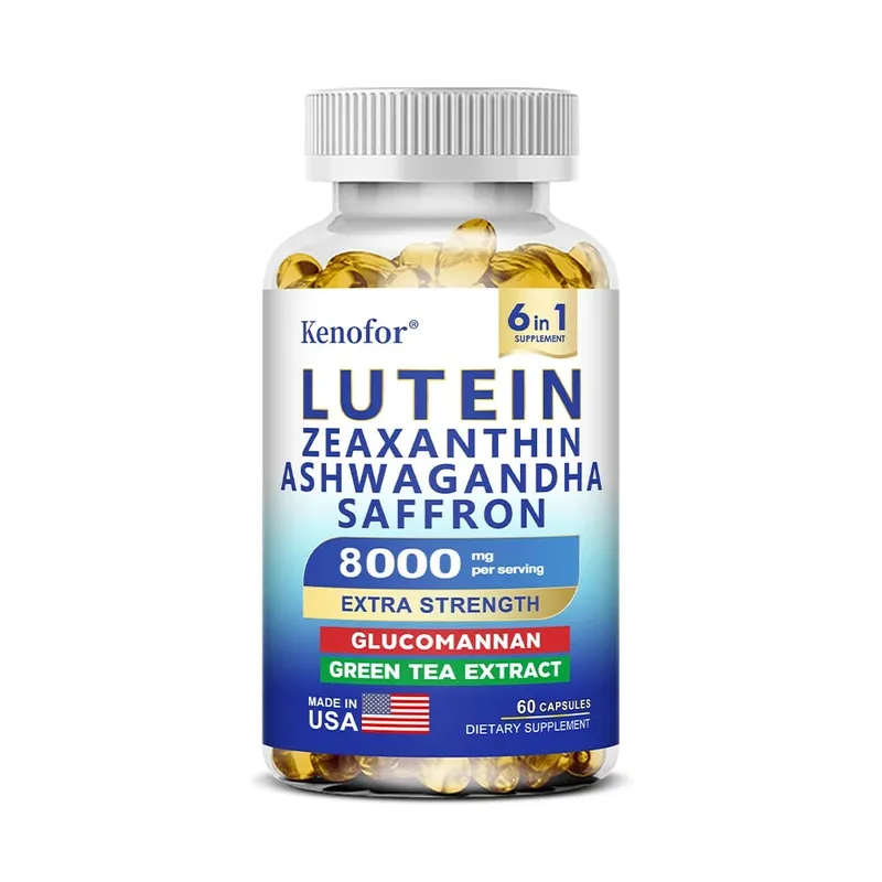Lutein and Zeaxanthin Supplement - Essential Eye Vitamins for Adults Eye Health with Glucomannan Ashwagandha for Vision Health — image 9