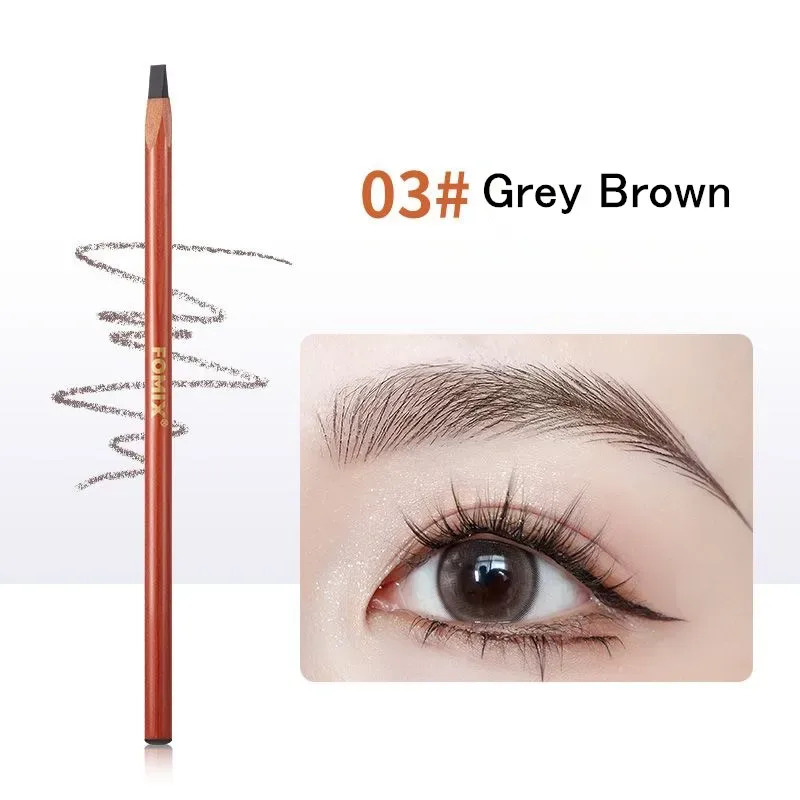 Hard Microblading Eyebrow Pen Waterproof Eyebrow Pencil Definer Long Lasting Natural Wild Brow Applicator Easy To Wear