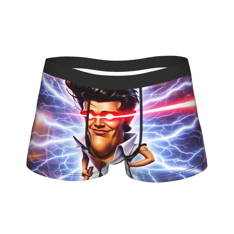 Charlie Kirk Meme Boxer Shorts pochette sous-vêtements haute qualité douane Shorts slips nouveauté hommes culottes grande taille 2XL — image 1