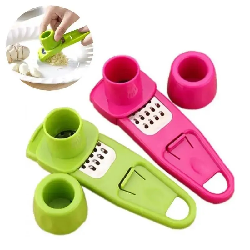 2pcs Mini Ginger Grater Garlic Grinding Great Lemon Zester Nutmeg Grater Planer Slicer Cutter Tool Kitchen Gadget for Cooking — image 1