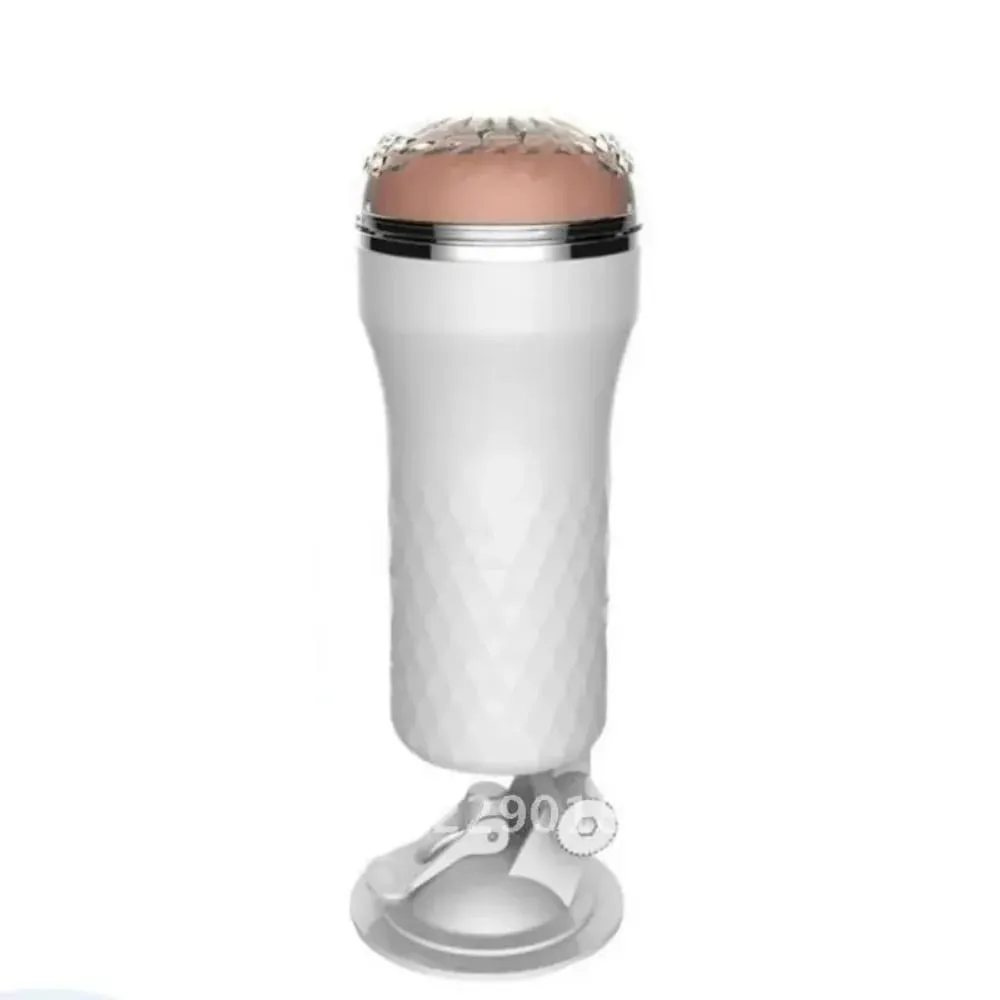 Penis Trainer Male Masturbator Suction Cup Men's Masturbation Cup Simulation Texture Delayed Ejaculation Adult Sex Toy For Men — image 1