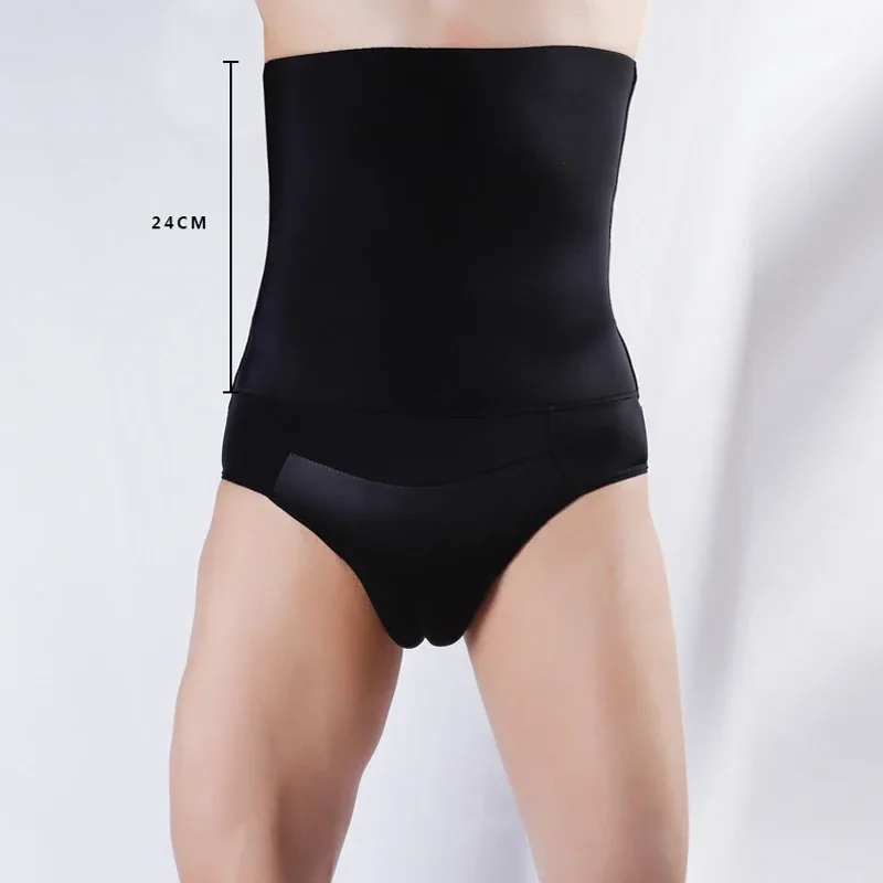 Men Sissy Hiding Gaff Panties Brief For Crossdressing Transgender Men High Waist Boxer Shorts Tummy Slim Body Shaper Corset — image 3