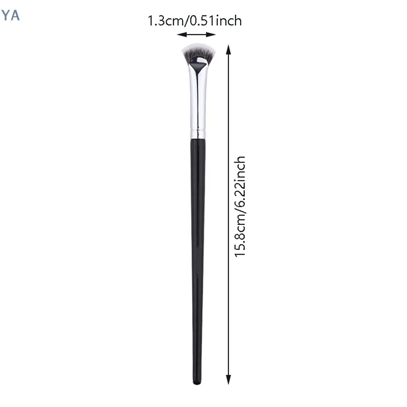 [Y]1 PC Vifteformet øjenvippebørste Blød, der falder ikke Skønhed Øjenvippe Makeup Børster Mascara Highlighter Powder Smudge Tool