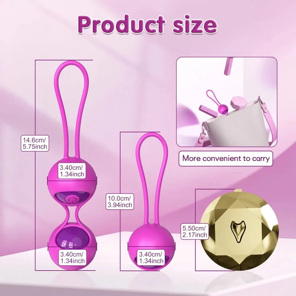 Remote Control G Spot Vibrator Kegel Balls for Women Vibrating egg Female Vaginal Massager Clitoral Nipple Stimulator Adult Toys — image 6