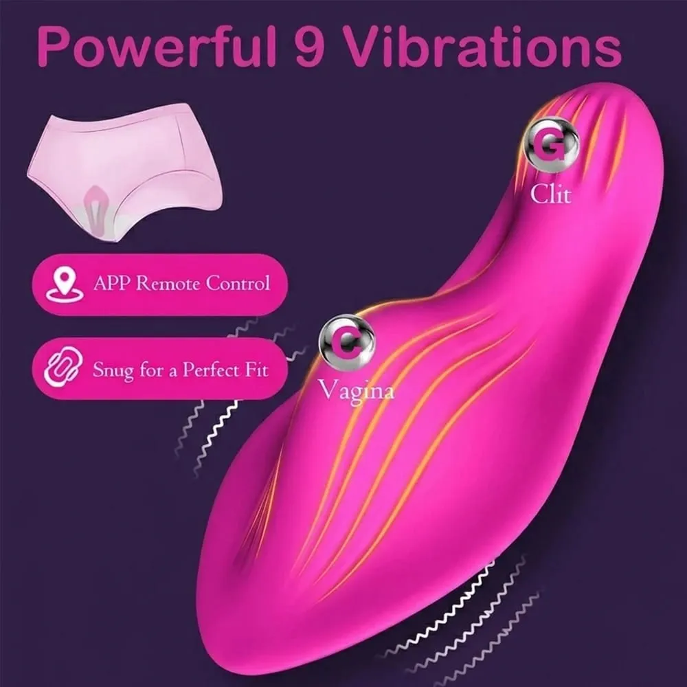 Mini Wearable Vibrator APP Kontrol G Spot Vagina Klitoris Stimulator Massager Kvinde Vibrerende Æg Voksen Sexlegetøj til par
