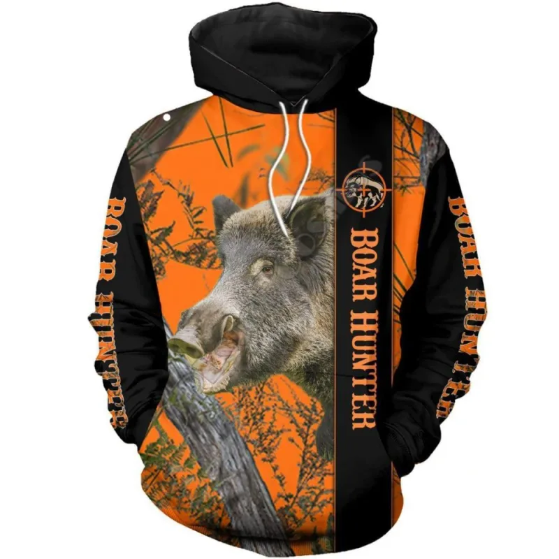 Men's Hoodies Hunting Graphic Camo 3D Printed sweatshirts clothing Harajuku Fashion Hooded Autumn Long Sleeve Hoodie for Men — image 15