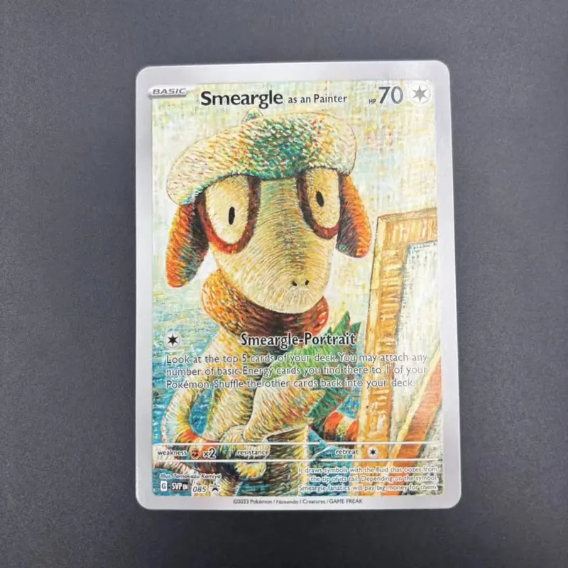 DIY Collection Cards 2023 SVP EN VAN GOGH /GREY FELT HAT Self Made Single Card Classic Game Anime Cards Gift Toy — image 19