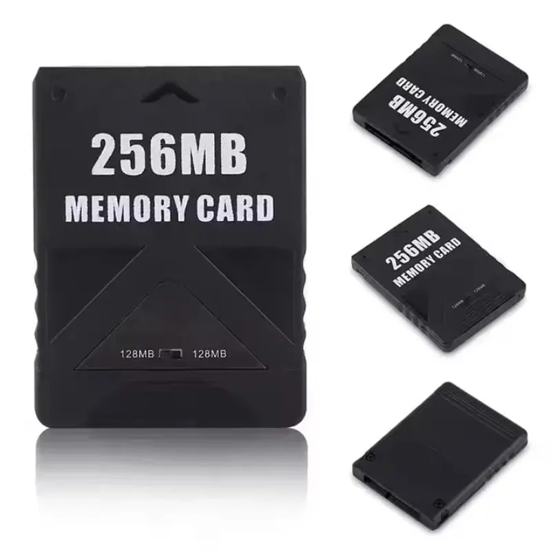 Hafıza Kartı 8M/16M/32M/64M/128M/256M PS 2 için Genişletilmiş Kart Oyun Kaydetme Veri Çubuğu Modülü PS2 Konsolu için