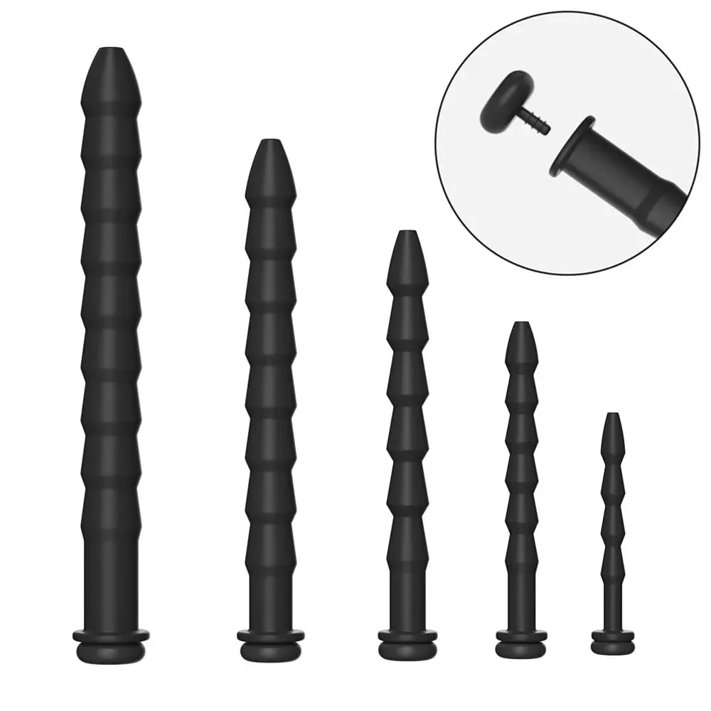 Urethra Stimulator Sounding Urethral Rod Toy Silicone Dilation Male Penis Insert Stick Masturbation Sex Toys For Men Adult Goods — image 1