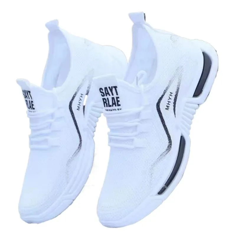 Leisure running shoes new summer Men's trendy breathable sneakers soft sole mesh shoes resistant versatile men sports shoes — image 5
