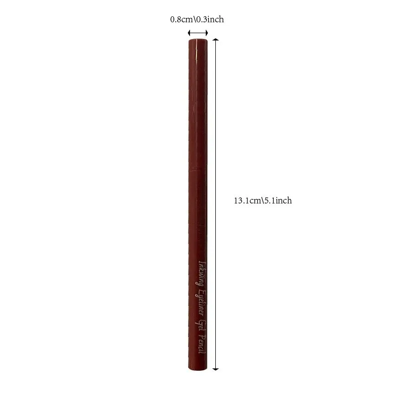 Ultra-fine Gel Eyeliner Pencil Pink Brown Under Eye Liner Pen Waterproof Matte Aegyosal Lying Silkworm Quick Drying Eyes Makeup