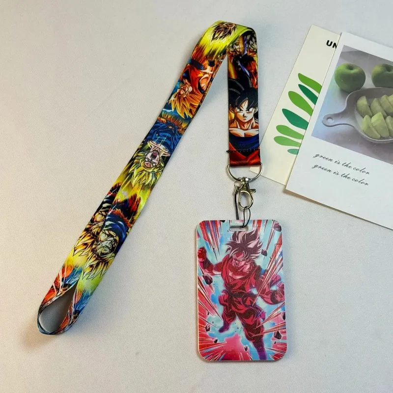 Dragon Ball Credential Holder Japanese Anime Lanyards for Key Neck Strap For Card Badge Gym Keychain Keyring Accessories Gifts — image 32