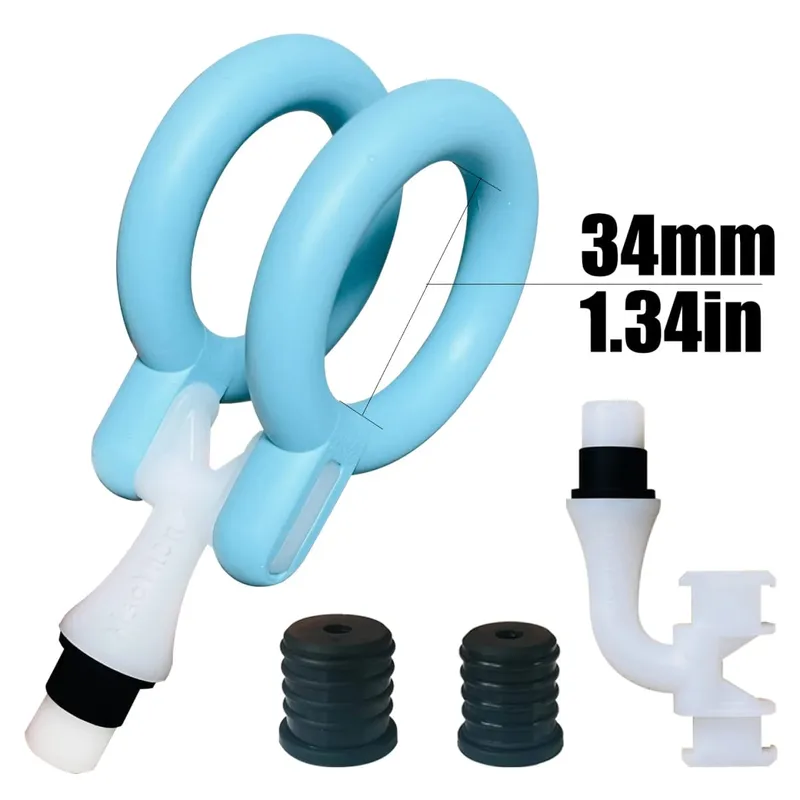(Past op een as van 12-19 mm) Massagegeweer Hoofdopzetstukken - Fascia Gun Siliconen hoofd Vervangbare fitnessaccessoires Seksspeeltje voor mannen
