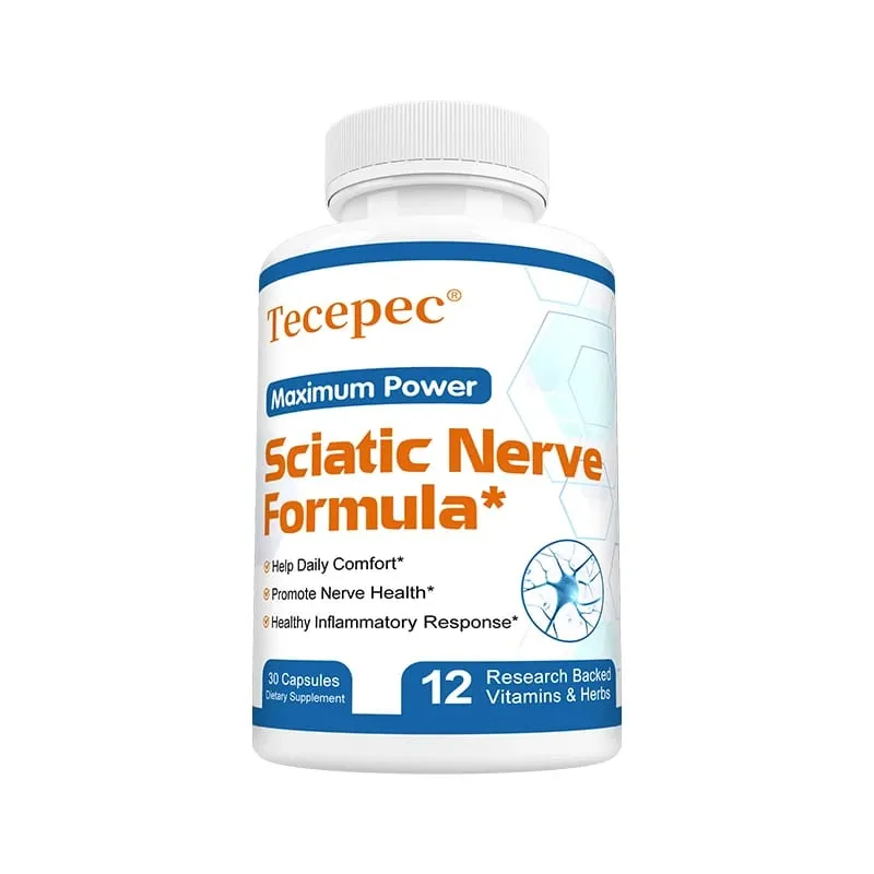 Sciatica Health Support - Sciatica Relief Supplement Vitamin B Complex- Nerve Health Anti-Inflammatory & Nerve Support Formula