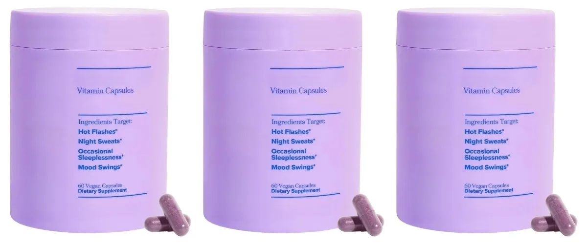 Vitamin Kompleks Wanita untuk Menopaus dengan Vitamin D3 B6 Membantu Melegakan Peluh Malam Perubahan Mood Suplemen Makanan Kesihatan 60 Keping — image 9