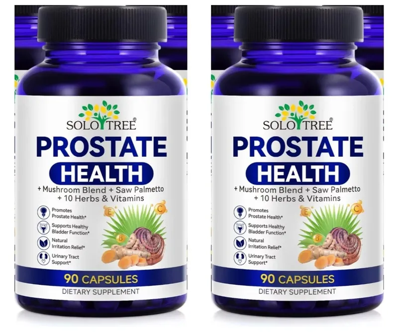 Prostate Health Capsules Saw Palmetto Reishi Nettle Turmeric For Urinary Bladder Wellness & Flow Support Men 90 Count — image 9