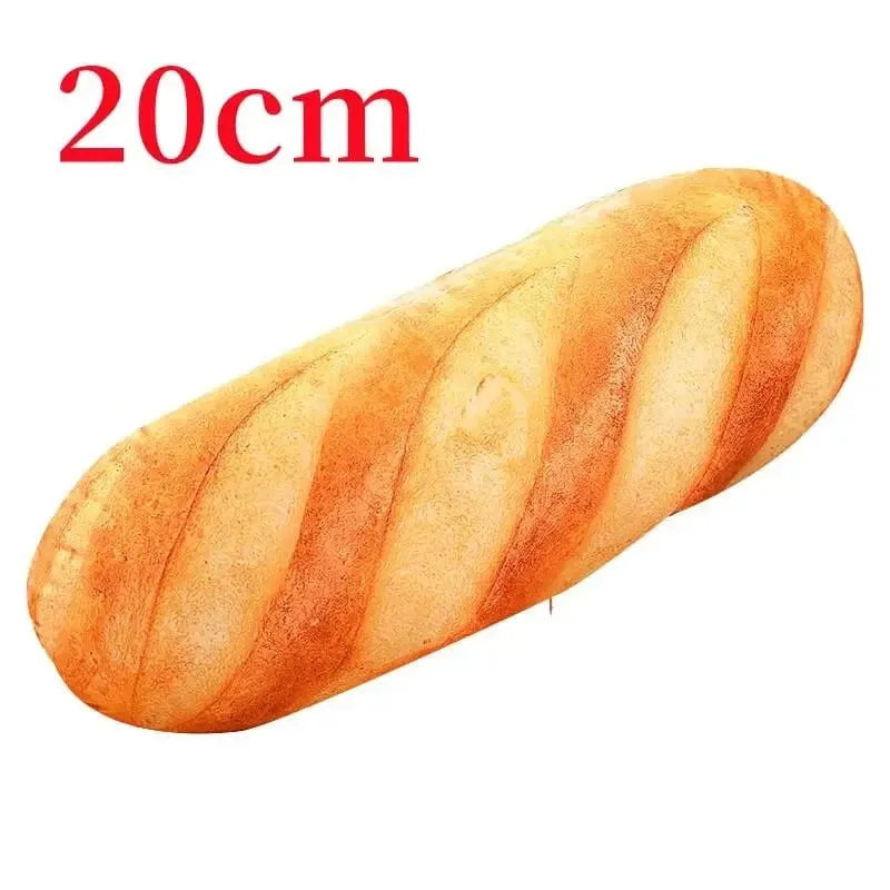 Giant Bread Plush Long Pillow Toy Soft Funny Simulation Food Toy Creative Cushion Birthday Present Christmas Gift