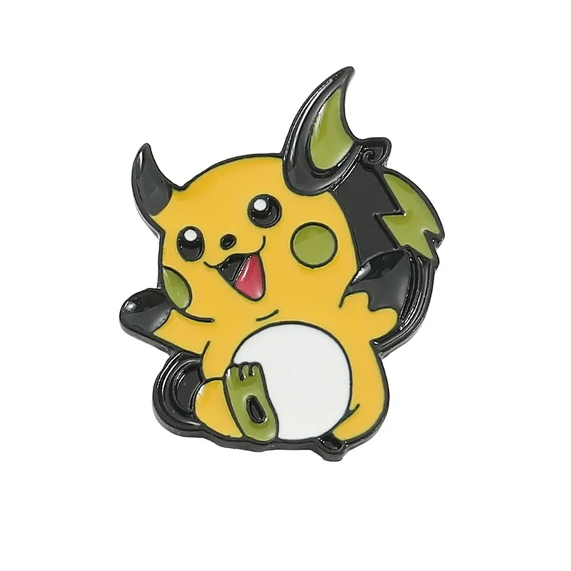 Wholesale Kawaii Pikachu Gengar Eevee Lapel Pins for Backpacks Enamel Pin Cute Brooches Badges Jewelry Fans Gifts — image 16
