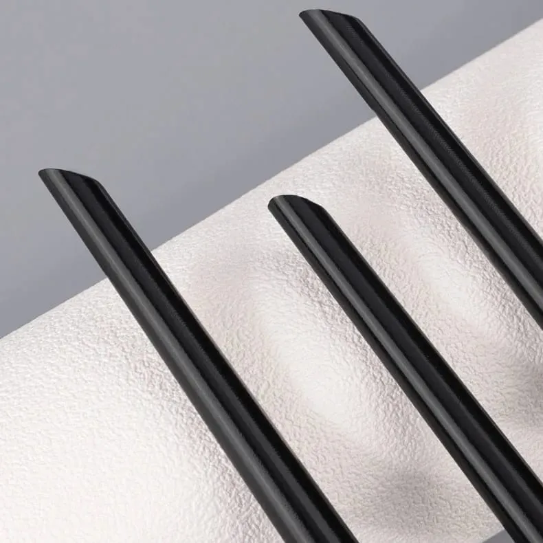 3pcs/set Blade Eyeliner Brush Eyebrow Brush Portable Flat Fine Eye Liner Brow Contour Makeup Brushes Makeup Brush Set — image 5