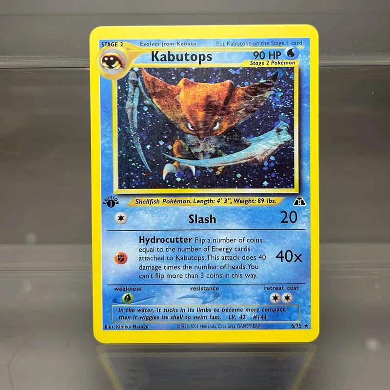 PKM Foil Cards Houndour Celebi Houndoom 1st Edition 1996 Single Cards Game Collection Cards PTCG Proxy Cards — image 11