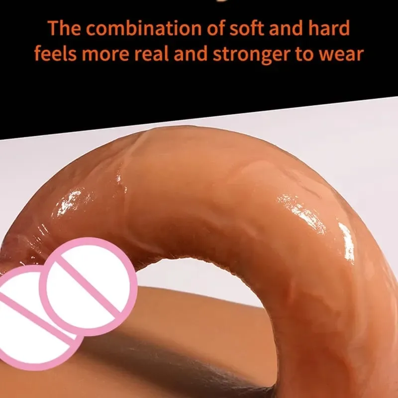 สายรัดDildosสวมใส่สมจริงDildoกางเกงผู้หญิงG-Spotอวัยวะเพศชายเข็มขัดเร้าอารมณ์กางเกงผู้ใหญ่ของเล่นสำหรับเลสเบี้ยน 18 + — image 4