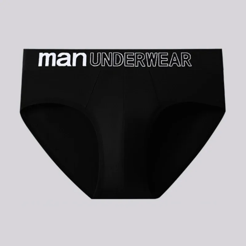 6Pcs Men's Cotton Panties Soft Men Triangular Pants Comfort Shorts Solid Colour High Elastic Underwear Breathable Fashions — image 12