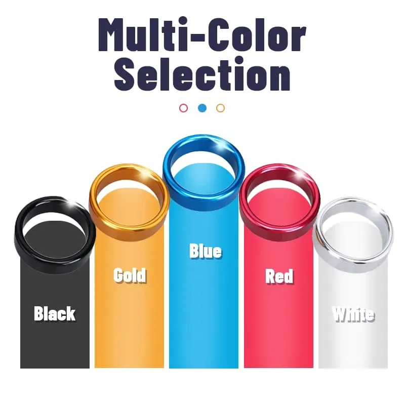 Runyu Metal Men's Cock Erection Ring Adult Scrotal Ejaculation Delay Restraints Male Penis Headers Sex Aids Training Supplies
