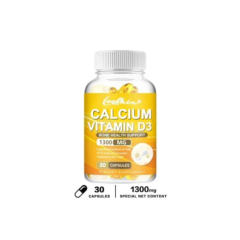 Calcium + Vitamin D3 Promotes Bone Health and Immune Support Enhances Carbonate Absorption Dietary Supplement — image 8