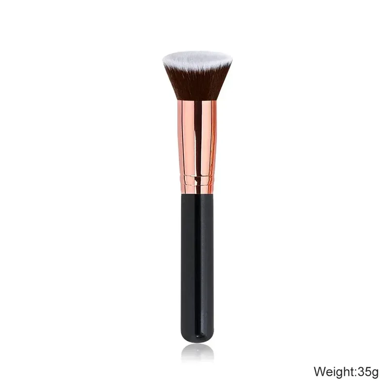 1pc Flat Makeup Brushes Kabuki Foundation Brush Liquid Cream Powder Contour Blending Face Repair Beauty Tools Brochas Maquillaje — image 8