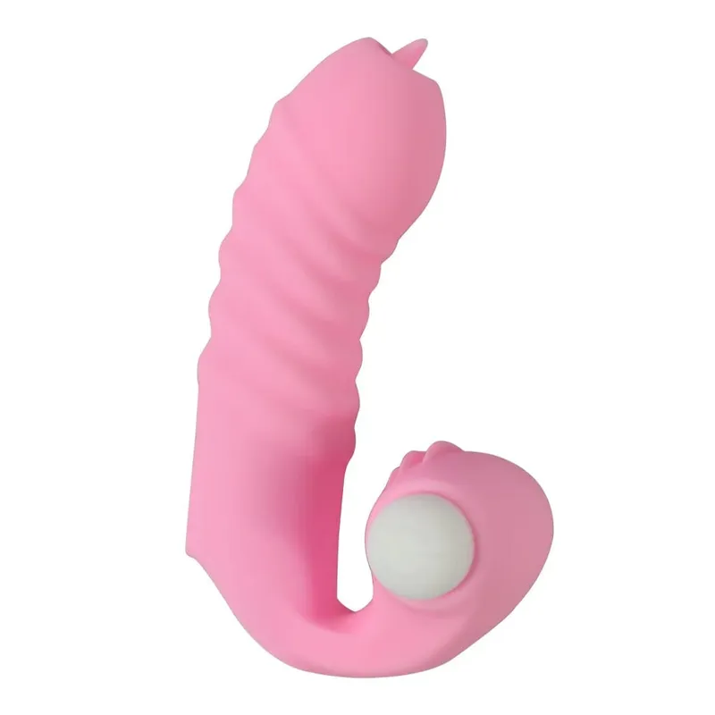 Finger Hülse Vibrator Weibliche Masturbator Klitoris Stimulieren Zunge Lecken Vagina Massager Erotische Sex Spielzeug Für Frauen Produkte — image 9
