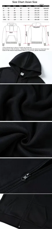 Sweat-shirt à capuche avec fermeture éclair pour homme et femme, vêtement à la mode, avec fermeture éclair, Anime Jojo Bizarre Adventure Kira Yoshikage Killer Queen — image 3