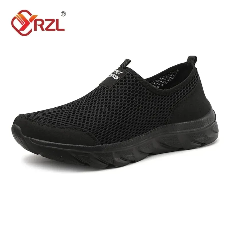 Men's Sneakers Lightweight Breathable Air Mesh Casual Running Shoes Non Slip Comfortable Slip on Sneakers for Men — image 3