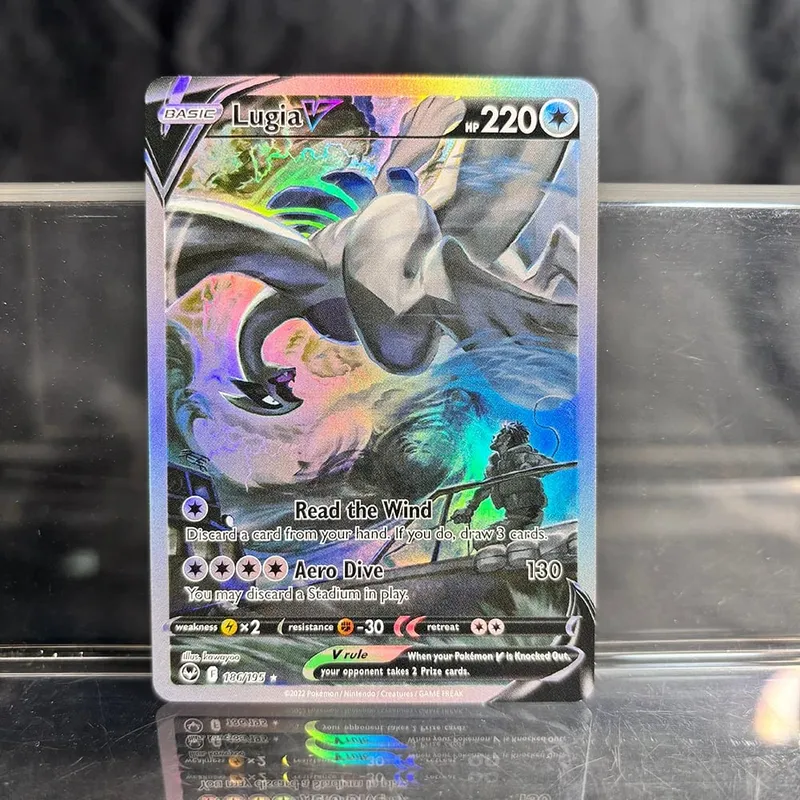 Holographic Game Trading Collection PTCG Proxy Cards Charizard Pikachu Mew EX Singl PKM Foil Cards Gengar VMAX Skyridge (SK) — image 9
