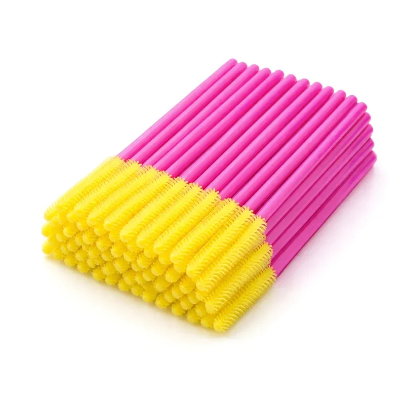 Silicone Eyelash Brush Mascara Wands Applicator Eyebrow Comb Rod Spoolies Eyelashes Brushes Lash Extension Supplies Makeup Tools — image 11