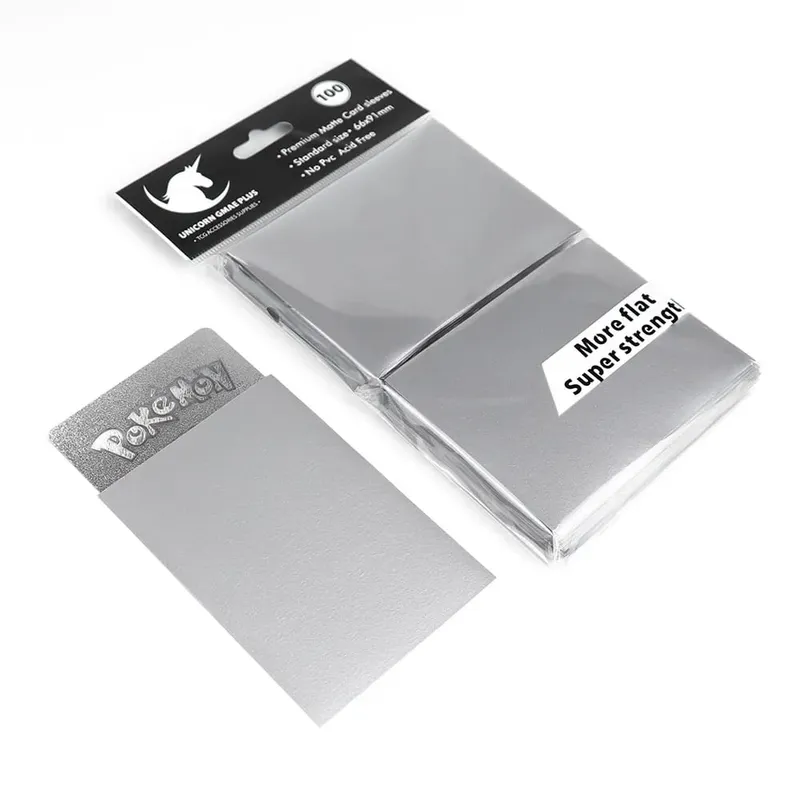 100pcs 2.5 "x 3.5" Premium Trading Card แขน 66x91 มม.ขนาดมาตรฐานกระดานการ์ดเกมสำหรับ MTG Magic Gathering Lorcana การ์ดเกม — image 36