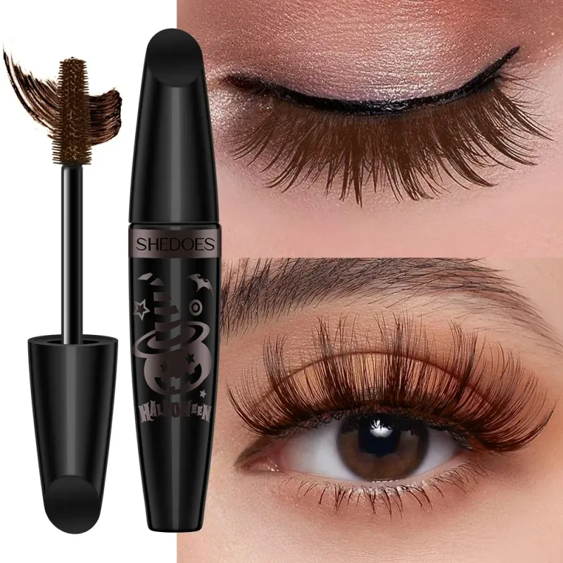10 Color Waterproof Volumizing Mascara Smudge-Proof Curling Long-Lasting Sapphire Blue Pink Mascara for Bold Eye Look Cosmetics — image 9